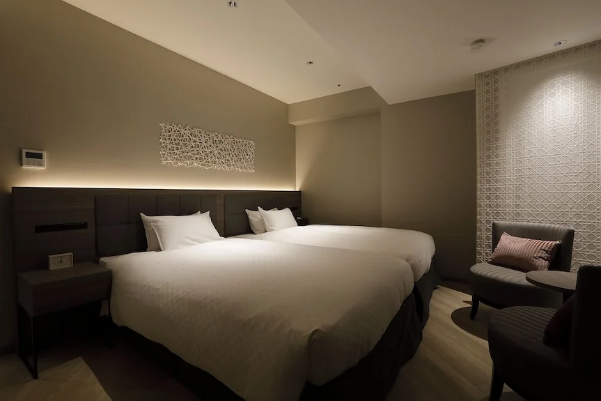 Hotel Forza Sapporo Station 침실