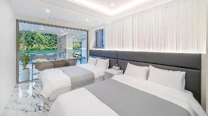 자라섬 게스트하우스 로비