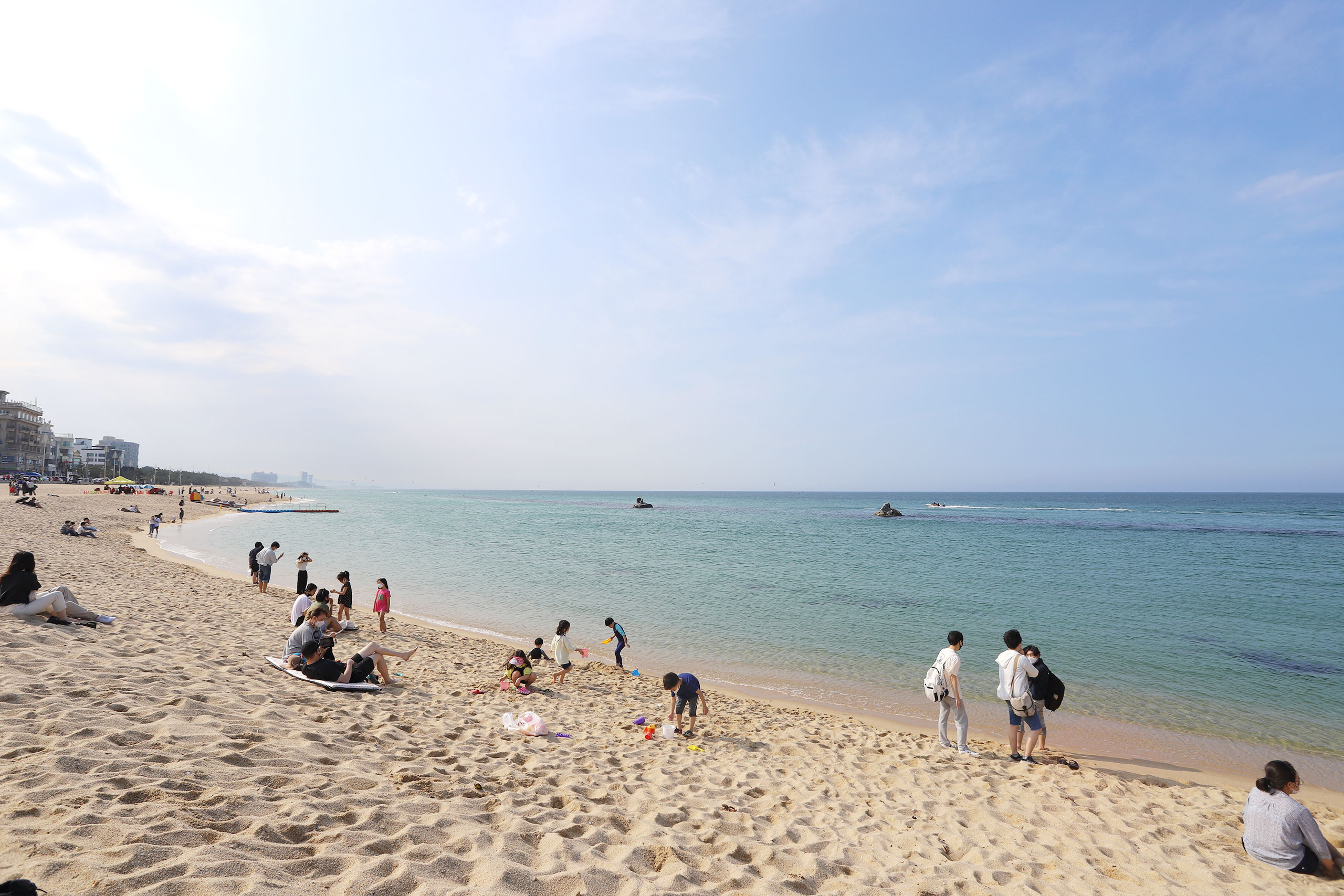 안목해변
