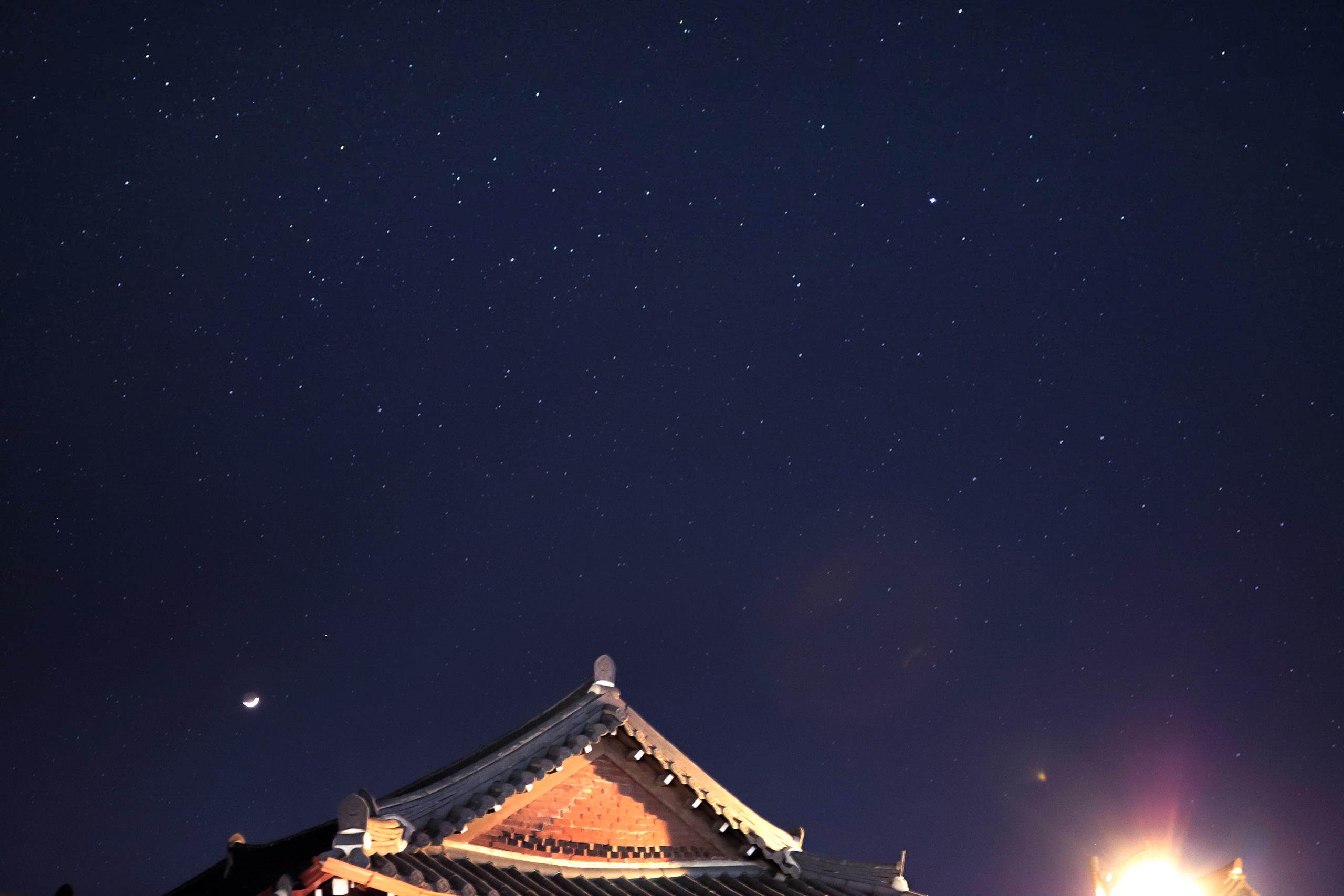 전주 라한호텔 밤 풍경