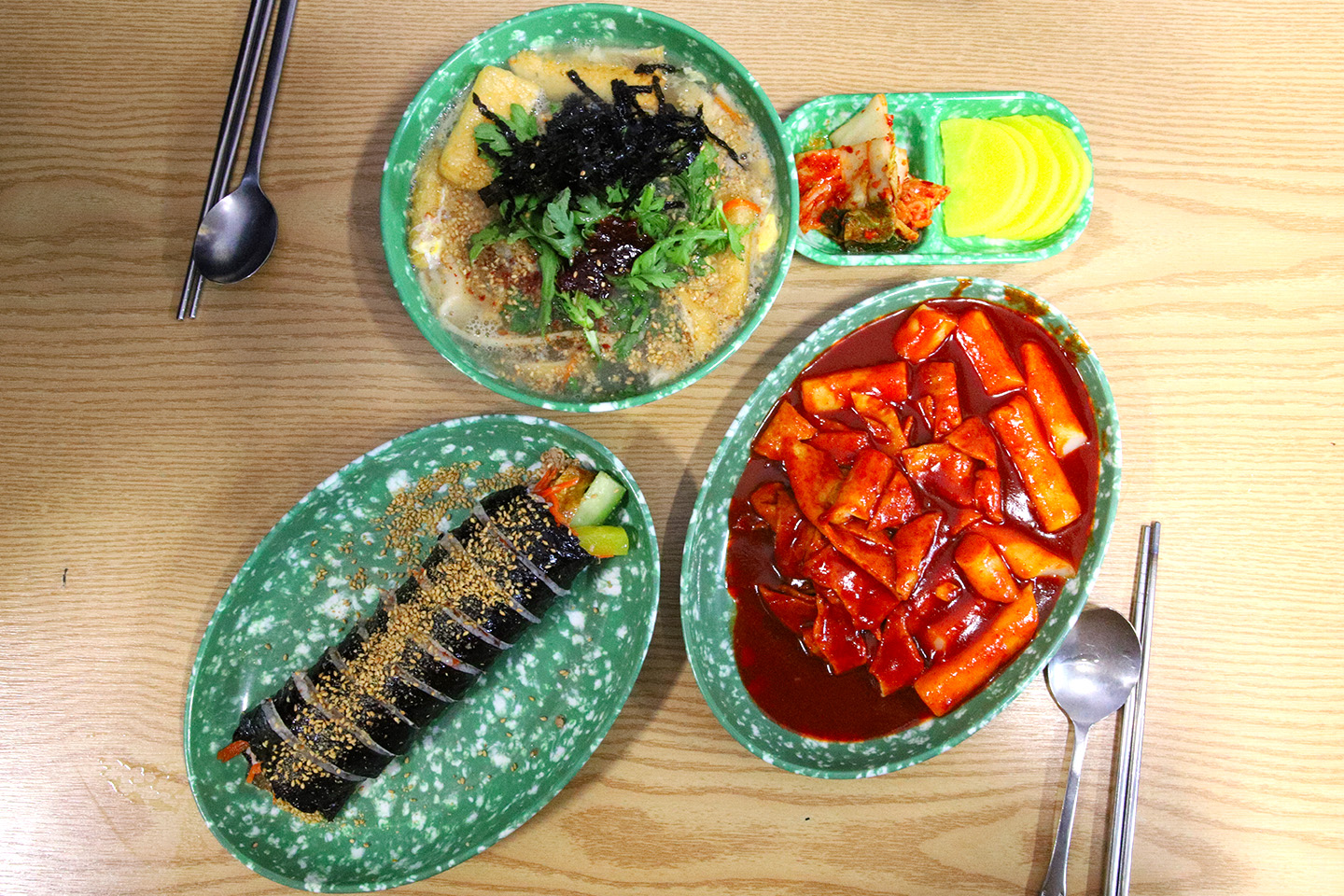 영도 분식집 백설대학