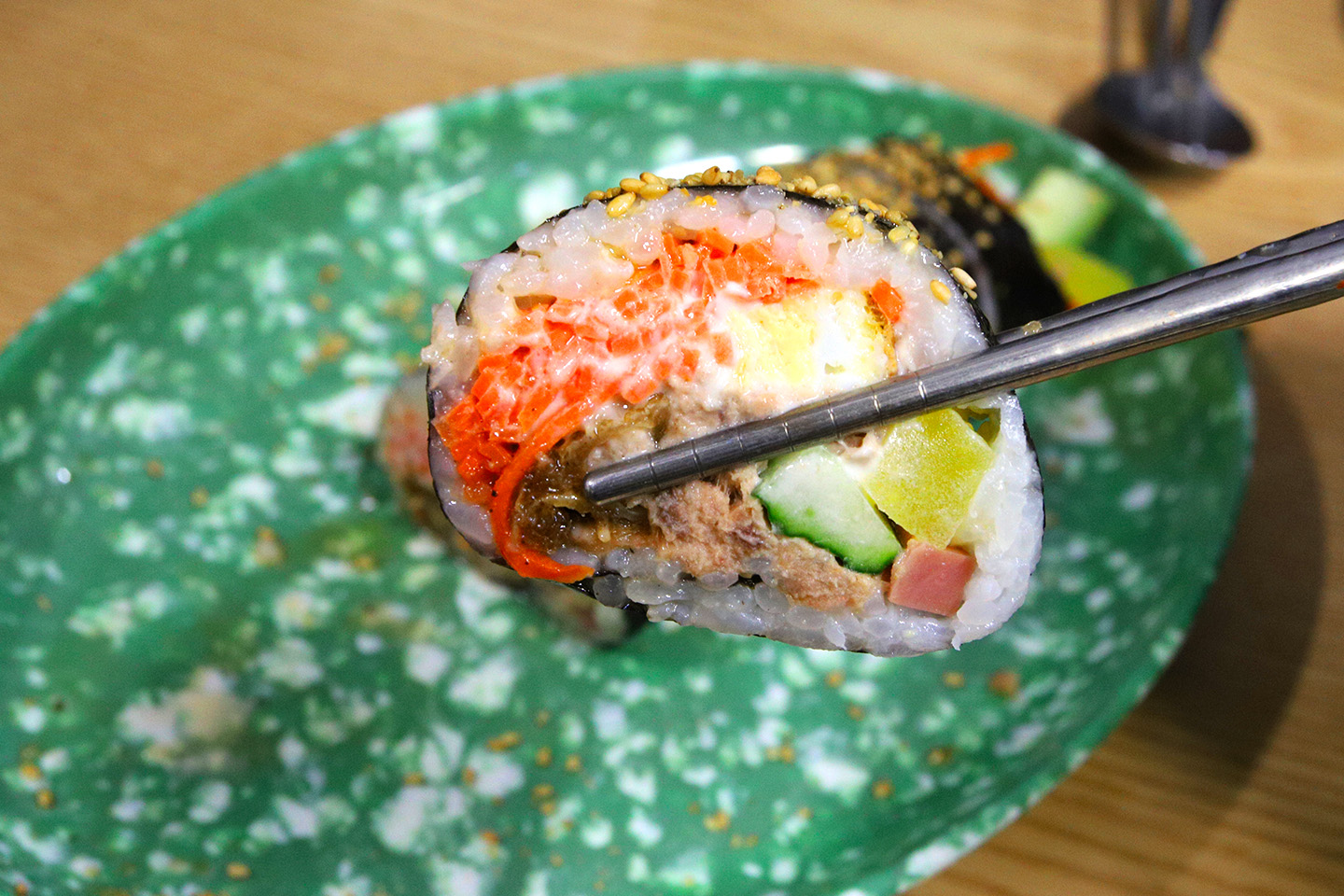 백설대학 참치김밥